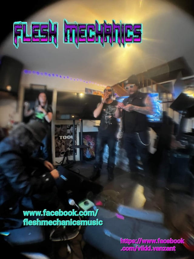 Living Room Shoot - Like the Flesh Mechanics facebook page - https://facebook.com/fleshmechanicsmusic